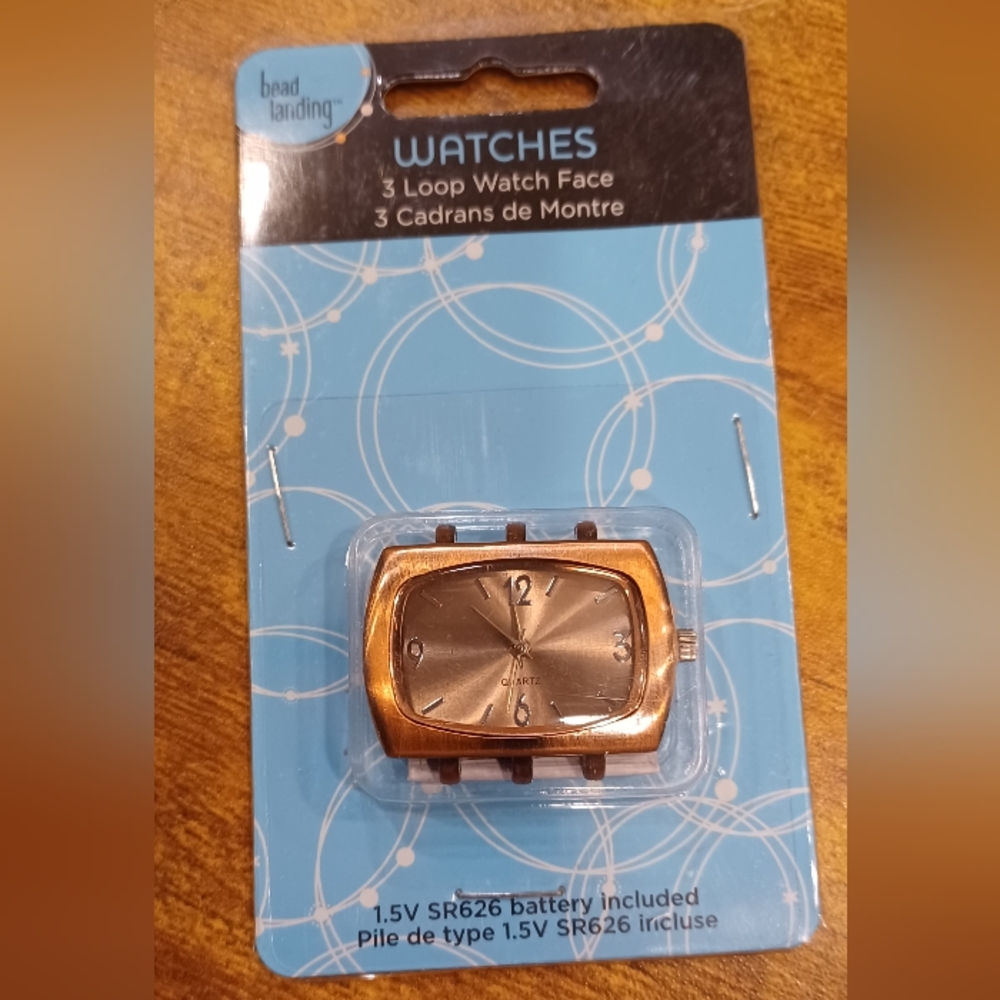 Bead landing 3 loop watch orthogonal face